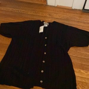 Black sweater size 18w